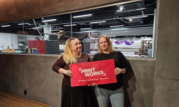 Vanha tuttu Printworks,       uusi osoite!